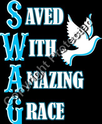 Saved with amazing grace