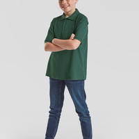 Children's  Polo Shirt by Fruit of the Loom
